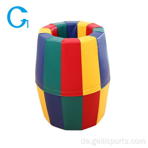 Kids Soft Play Schaumstoff Rainbow Barrel Schaumstoffmatte